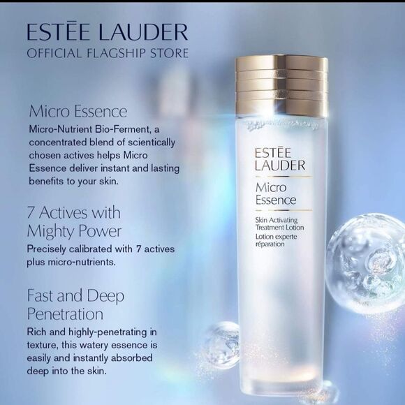 Estee Lauder Micro Essence Treatment Lotion with Bio Ferment - Picture 3 of 11